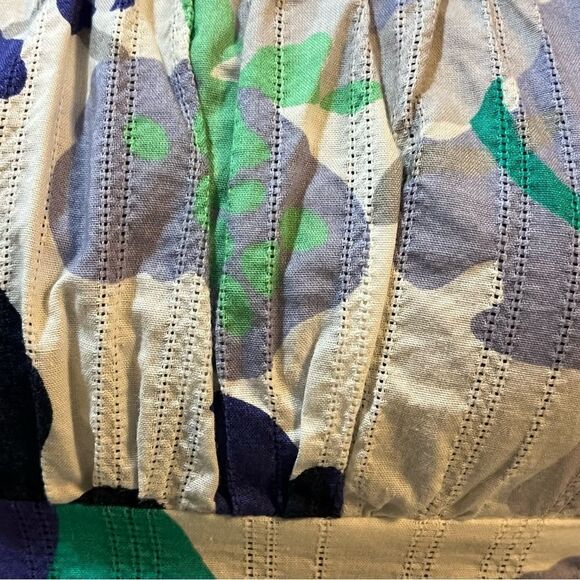 Boden Floral Mini Dress lightweight slim fit 100% cotton unlined sz 4 Petite 4P - Picture 11 of 16